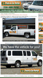 Mobile Screenshot of eztruckcarrental.com